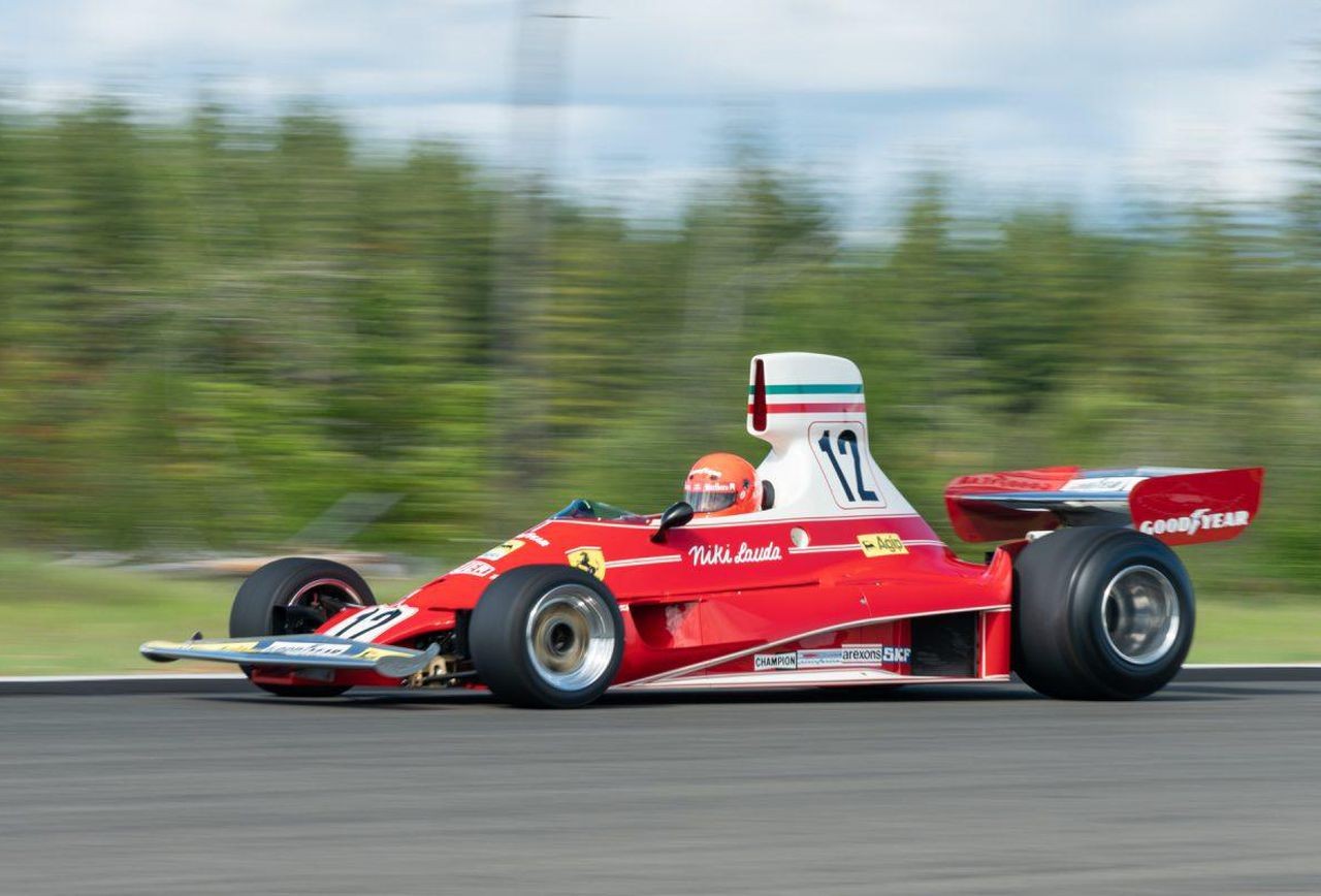 Ferrari 312T, pilotado por Niki Lauda