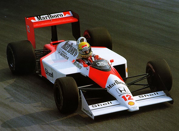 McLaren MP4/4, pilotado por Senna