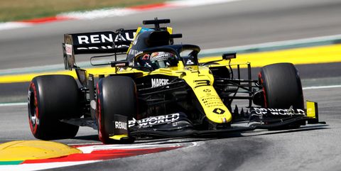 Monoplaza del equipo Renault